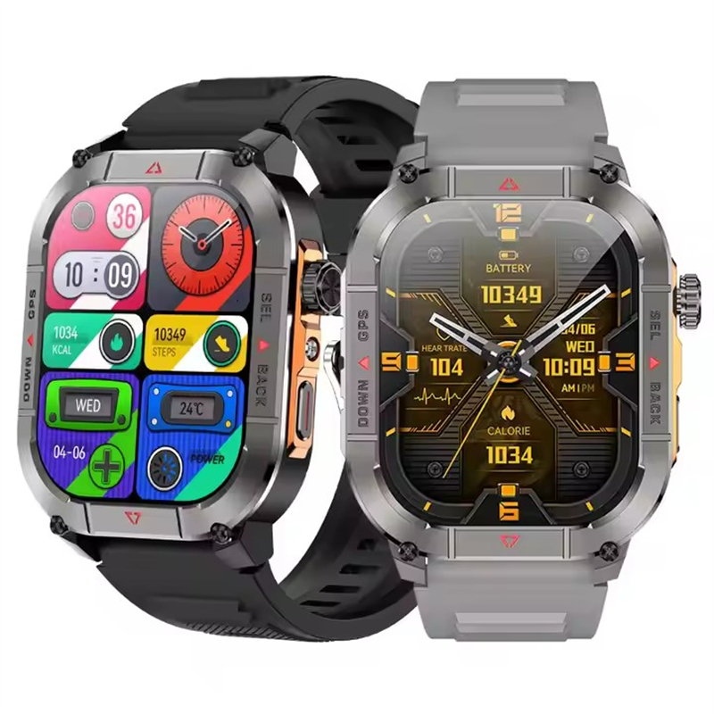 Smartwatch Casual Watches For Men - Новые мужские умные часы HK84 AMOLED,