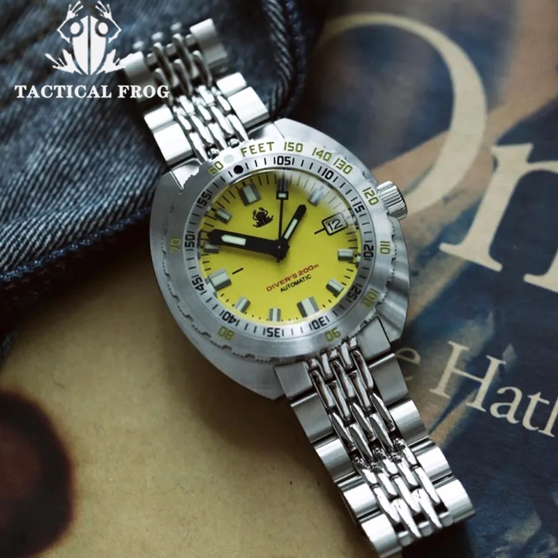 Tide Watch Surf - Тактические лягушки SUB300T Ретро мужские дайверские