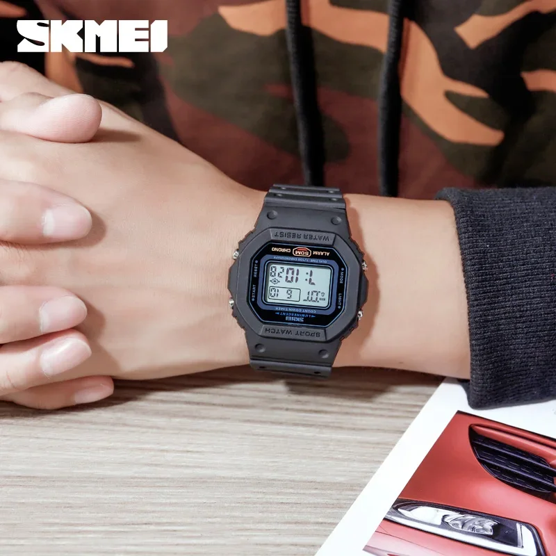 Tide Watch Surf - SKMEI 1628 Роскошные цифровые мужские часы