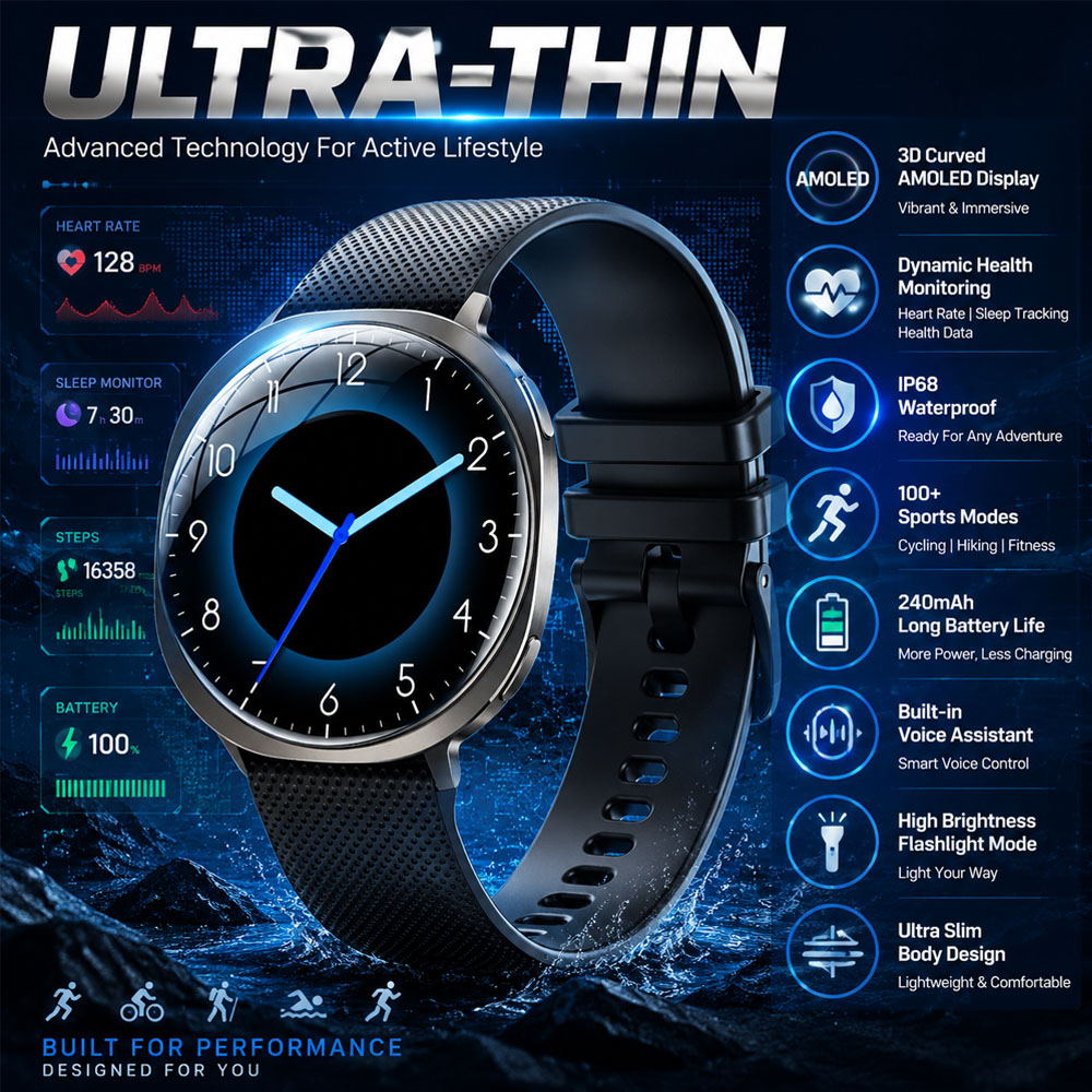 Smartwatch Health Watches For Women - Новые умные часы с отслеживанием фитнес-активности,