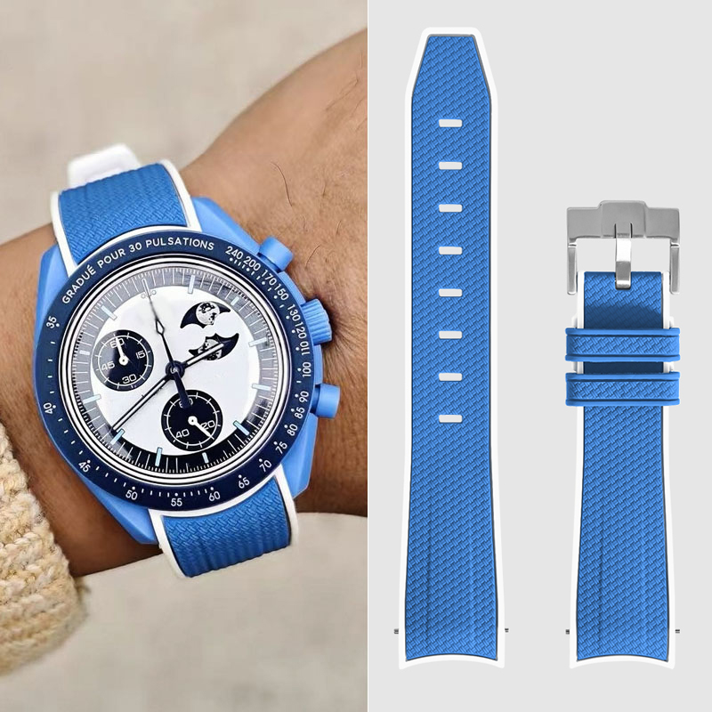 Omega Watch Speedmaster - Для Omega Swatch 20 мм изогнутый