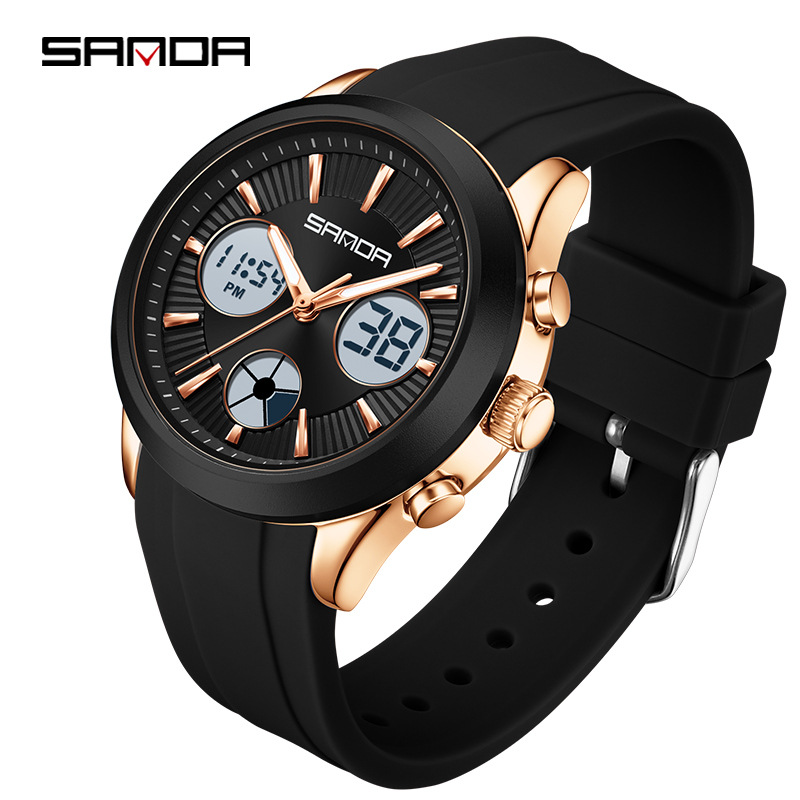 Smartwatch Watches For Girls - Электронные часы SANDA, светящиеся, многофункциональные, спортивные,