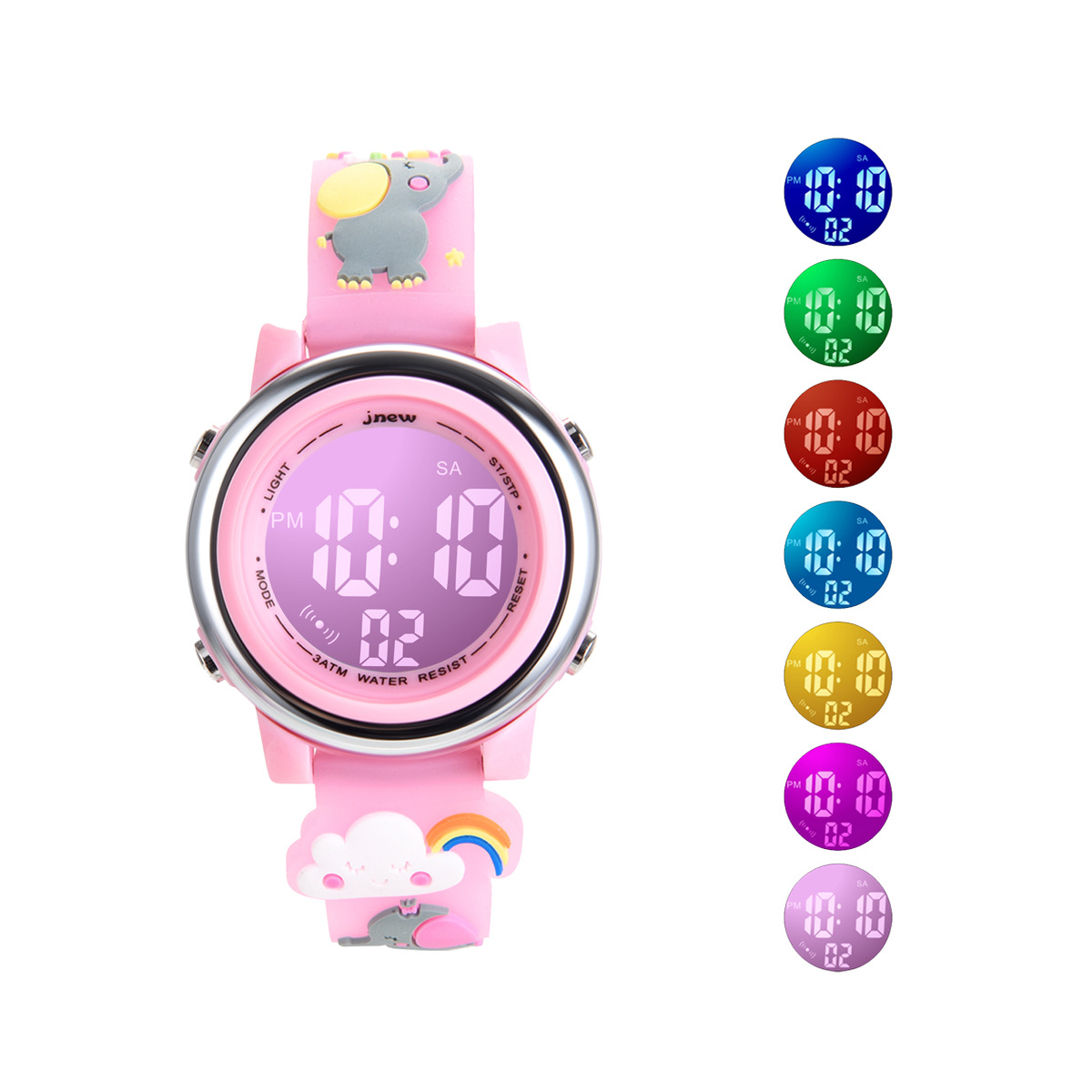 Smartwatch Digital Watches For Kid Boy With Alarm - UTHAI H120 детские спортивные часы с