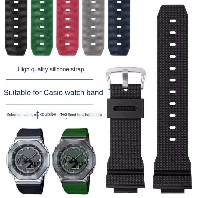 Casio Watch G-Shock Ga-2100 - Ремешок резиновый для Casio G-Shock Женский,