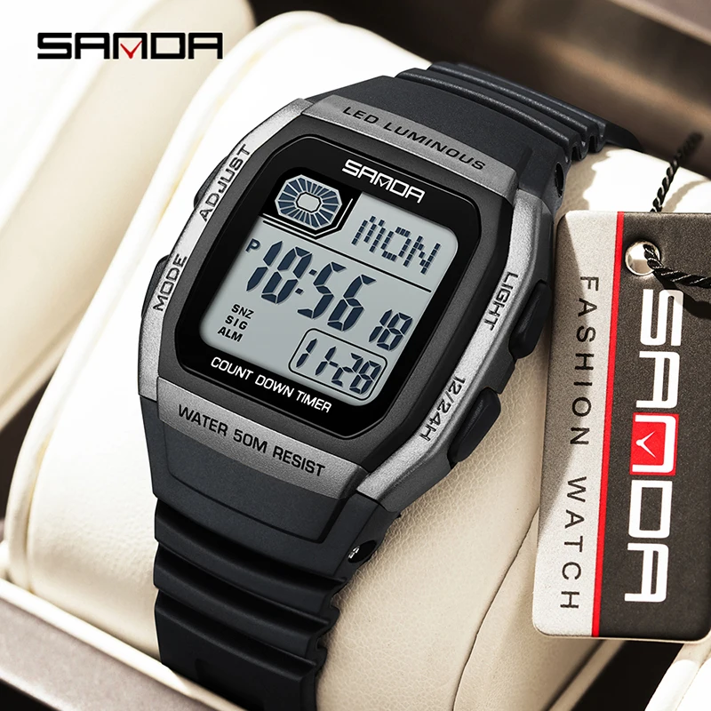 Tide Watch Surf - ]SANDA модные трендовые молодежные электронные часы