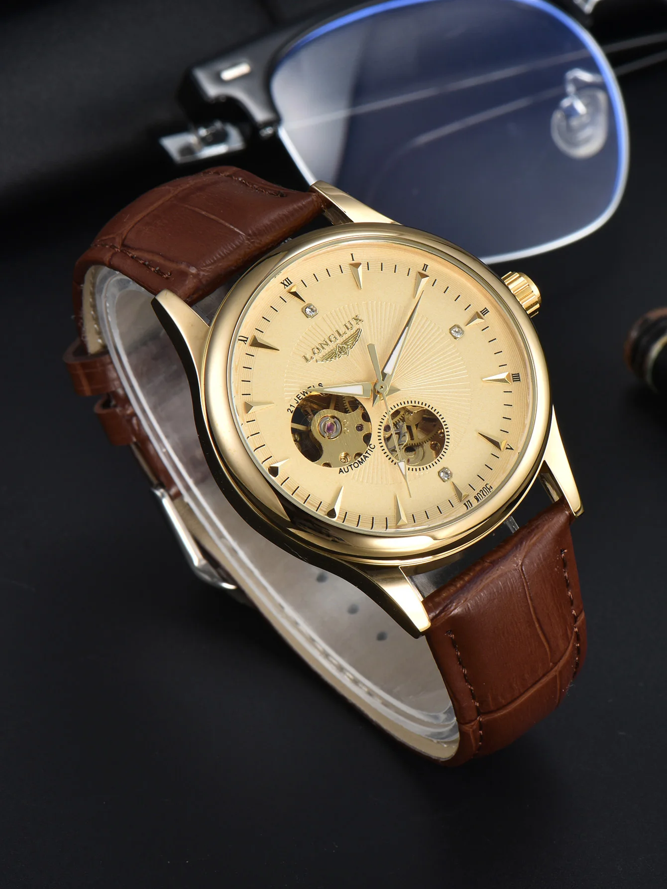 Seiko Watch Presage - Мужские автоматические часы LONGLUX: элегантный дизайн,