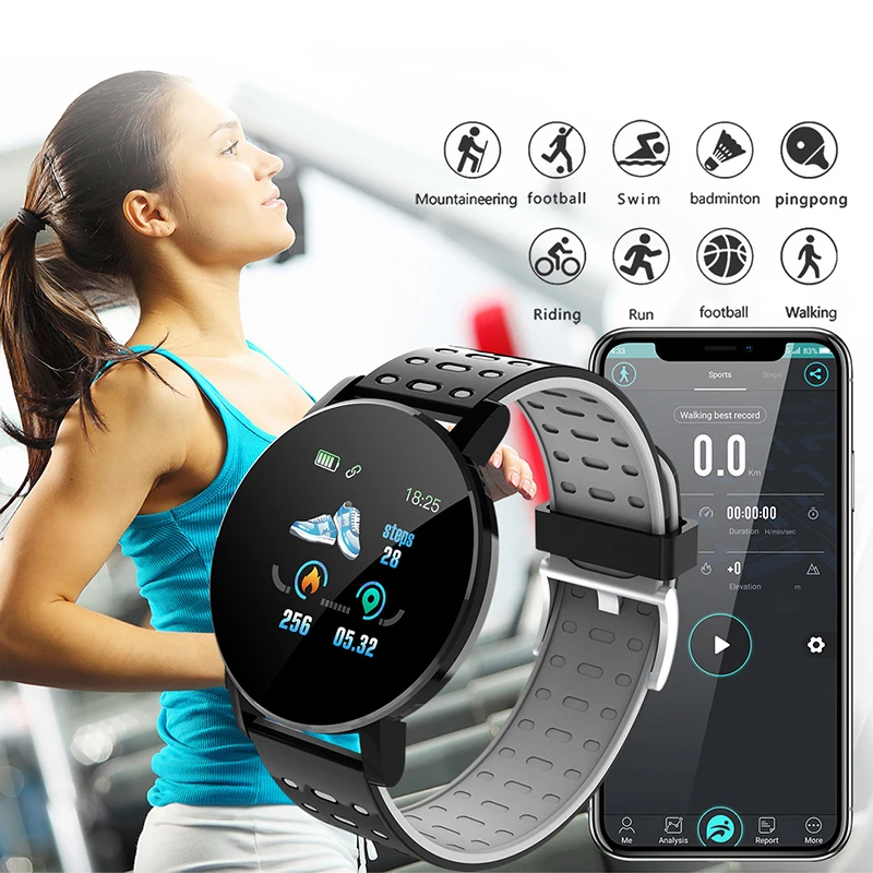 Детские спортивные умные часы, – обзор и цена Smartwatch Digital Watches For Kid Boy With Alarm