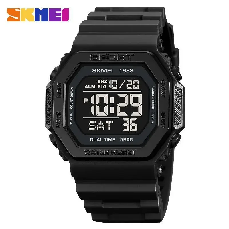 Skmei 1988, мужские военные ча – обзор и цена Tide Watch Surf
