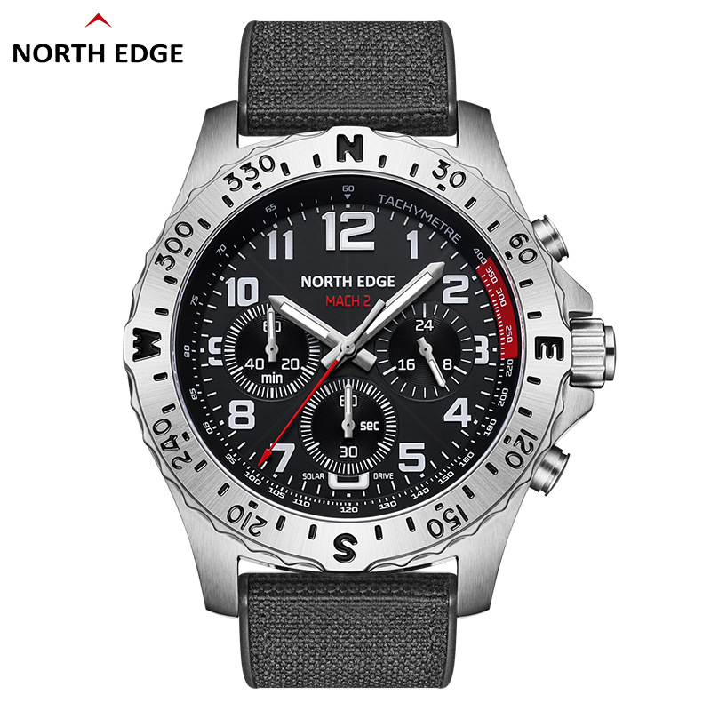 Мужские часы NORTH EDGE с солн – обзор и цена Smartwatch Premium Watches For Men