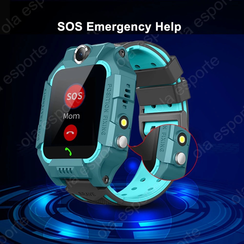 Детские смарт-часы Q12 с 2G-вы – обзор и цена Smartwatch Digital Watches For Kid Boy With Alarm