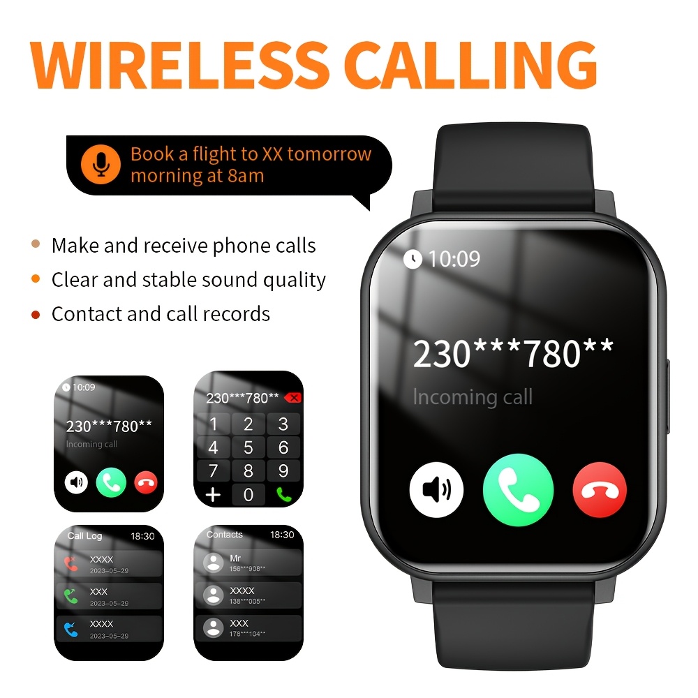1,83-дюймовый HD-экран квадрат – обзор и цена Smartwatch Watches Wallpaper