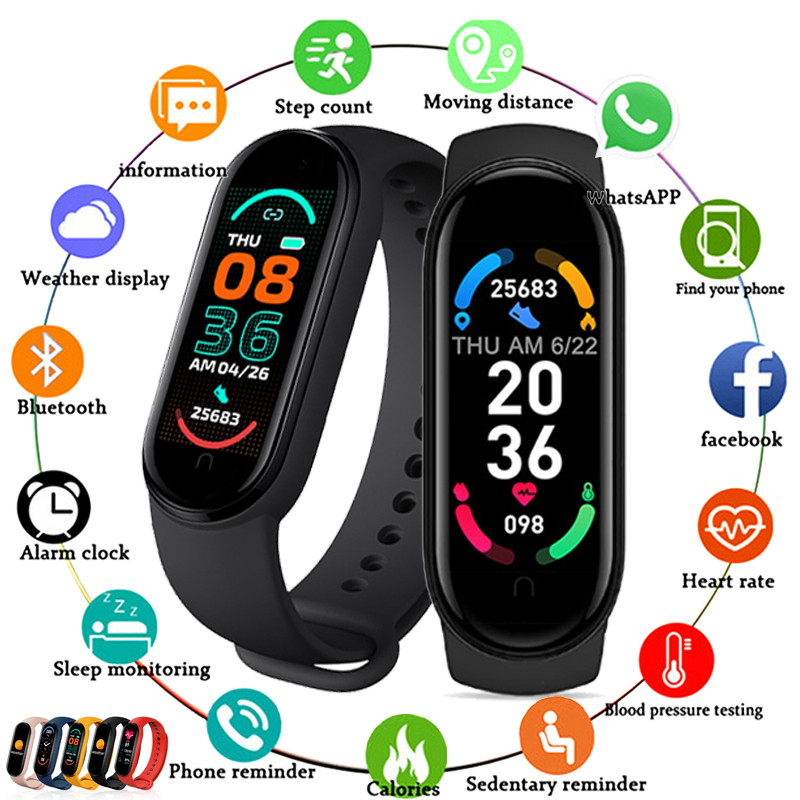 Умные часы M6 для мужчин и жен – обзор и цена Smartwatch Iphone Watch For Men