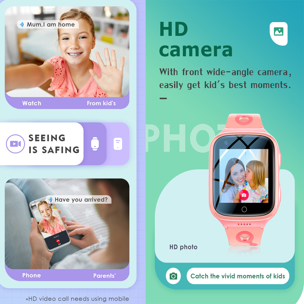 Детские Смарт-часы, 4G, 1000 м – обзор и цена Smartwatch Digital Watches For Boys