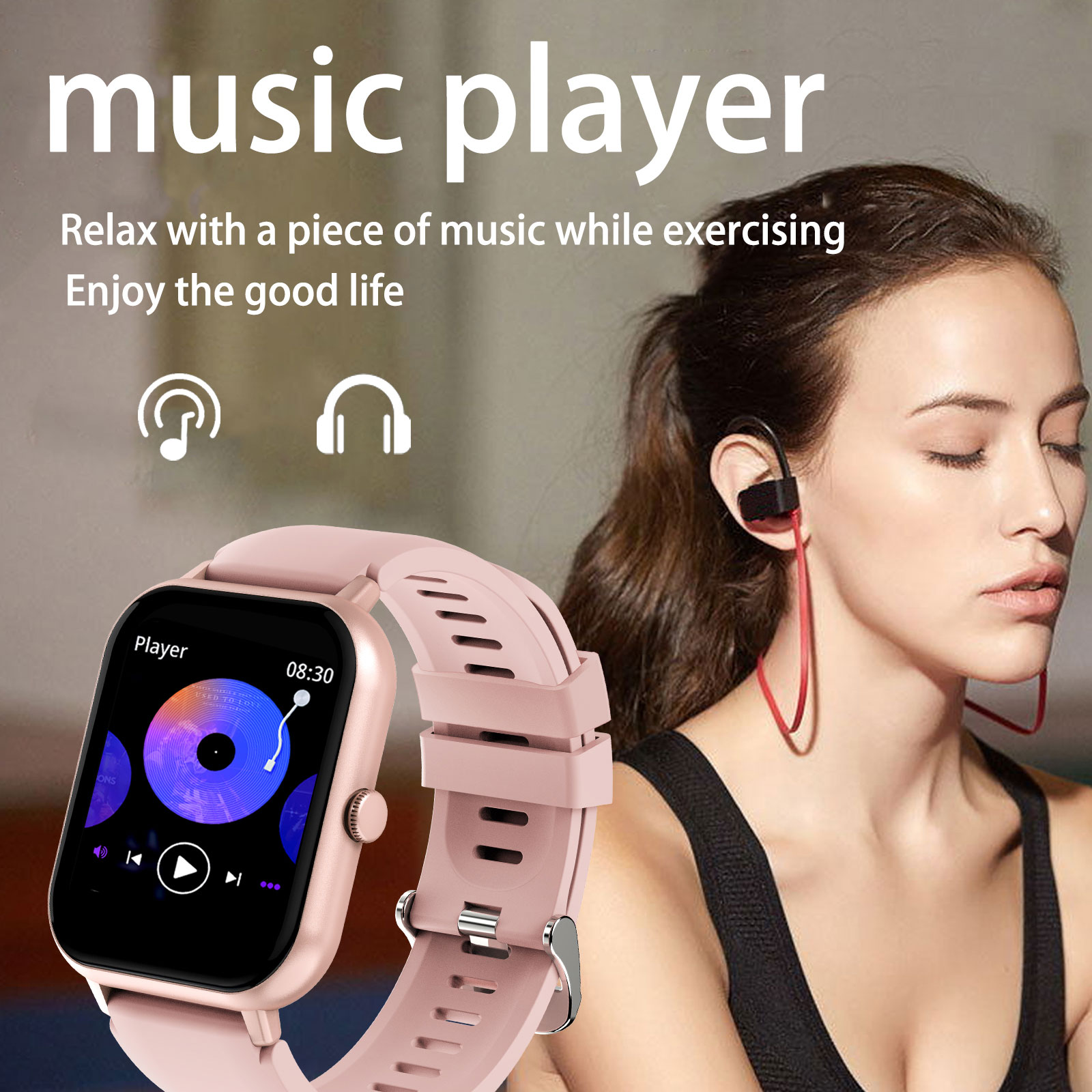 Умные часы 1,44 дюйма, беспров – обзор и цена Smartwatch Iphone Watch For Men