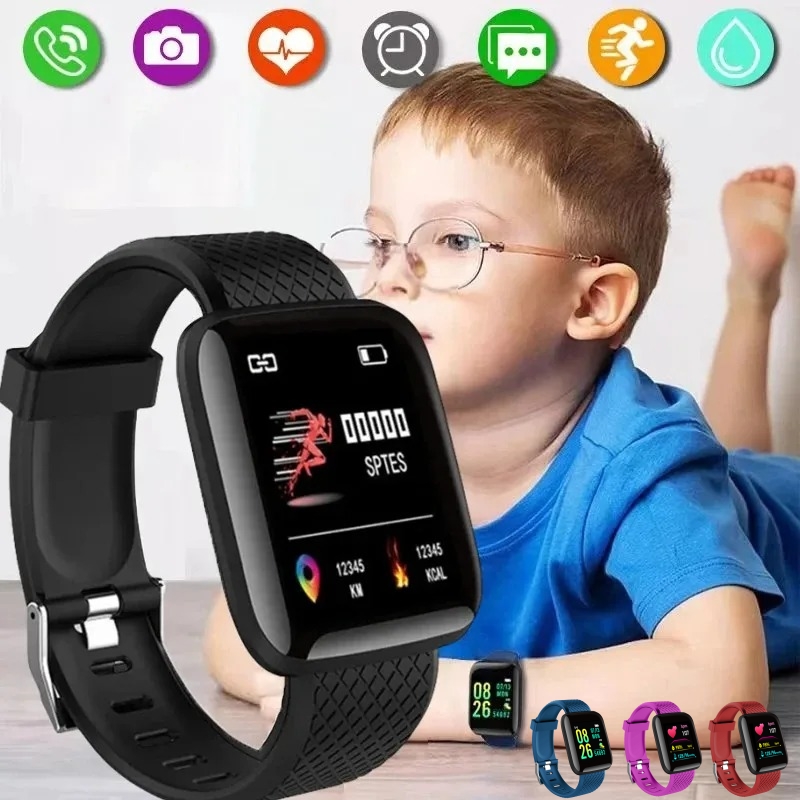 Смарт-часы, спортивные детские – обзор и цена Smartwatch Digital Watches For Kid Boy With Alarm