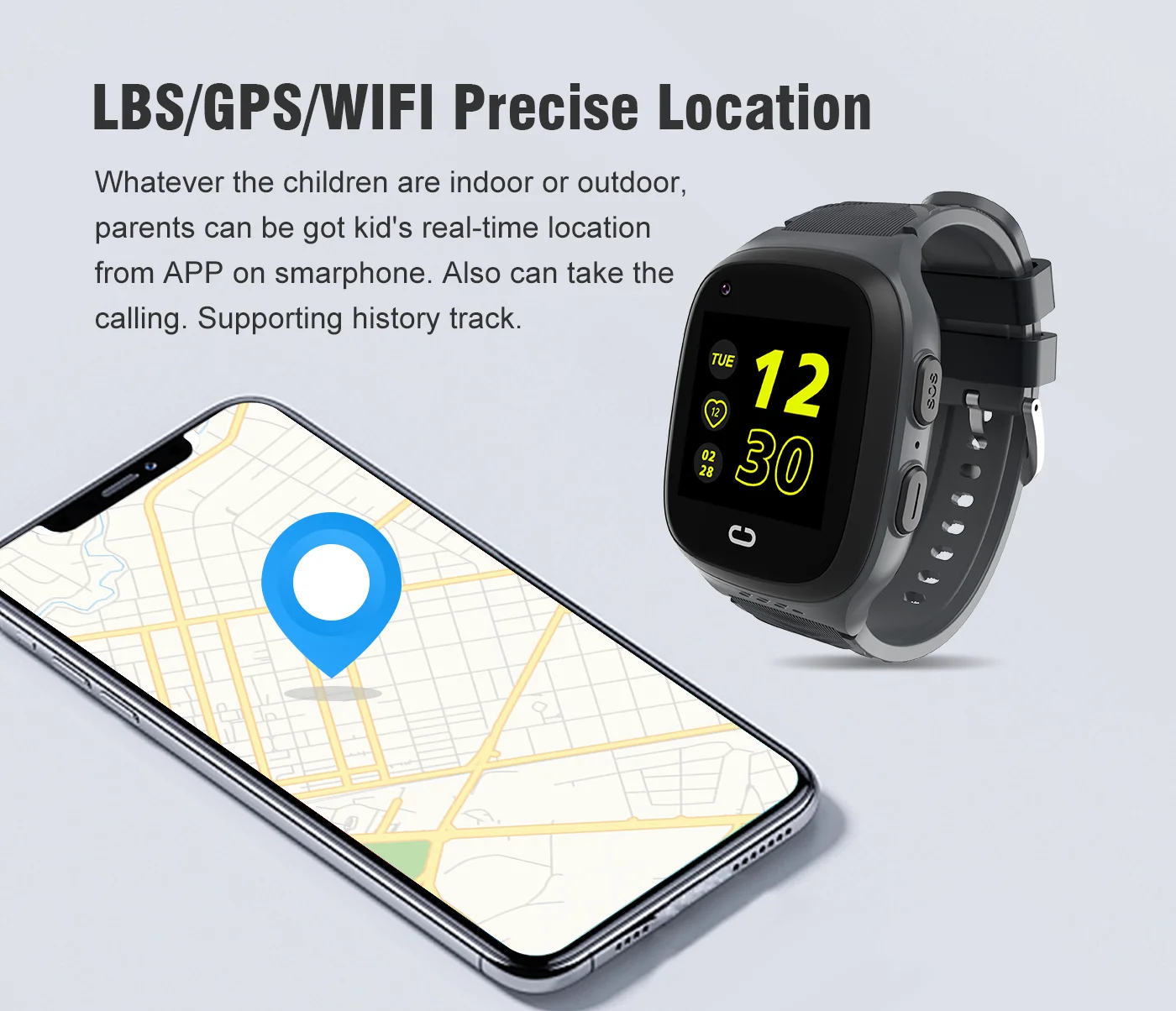 4G Детские Смарт-часы SOS Водо – обзор и цена Smartwatch Watches For Girls