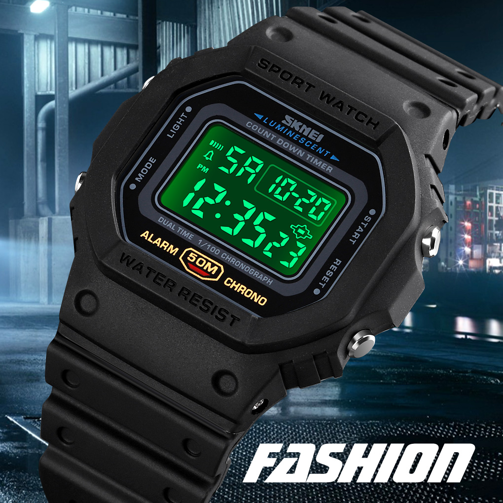 SKMEI 1628 reloj hombre многоф – обзор и цена Tide Watch Surf