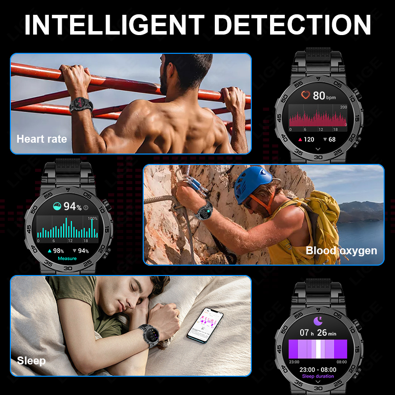 LIGE настраиваемые обои умные  – обзор и цена Smartwatch Watches Wallpaper