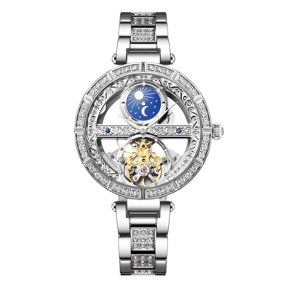 Женские часы, автоматические ж – обзор и цена Skeleton Mechanical Watch