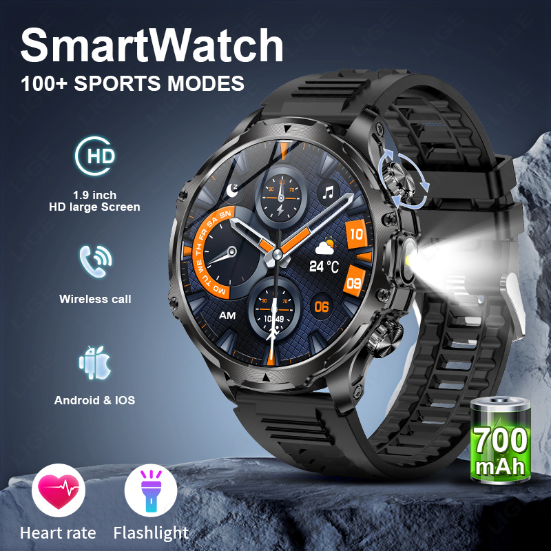 LIGE Смарт-часы в стиле милита – обзор и цена Smartwatch Timex Watches For Men