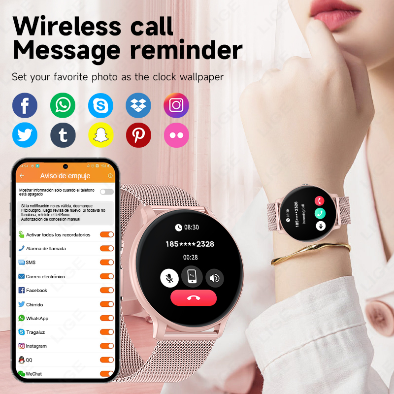 Новые смарт-часы 2026 года с B – обзор и цена Smartwatch Health Watches For Women