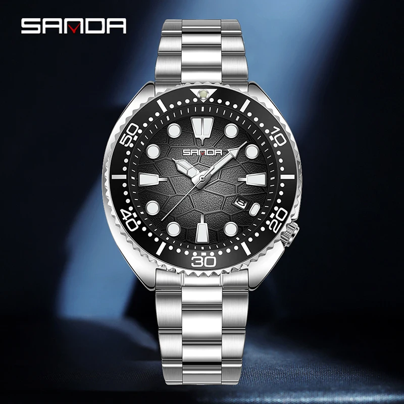 SANDA Роскошные модные мужские – обзор и цена Smartwatch Luxury Watches For Men