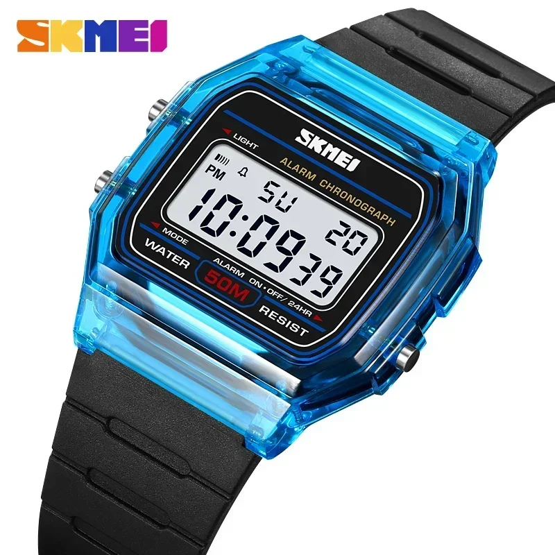 SKMEI 2056, прозрачный ремешок – обзор и цена Tide Watch Surf
