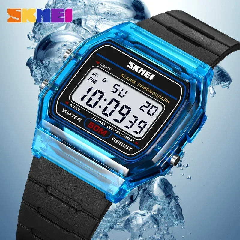 SKMEI 2056, прозрачный ремешок – обзор и цена Tide Watch Surf