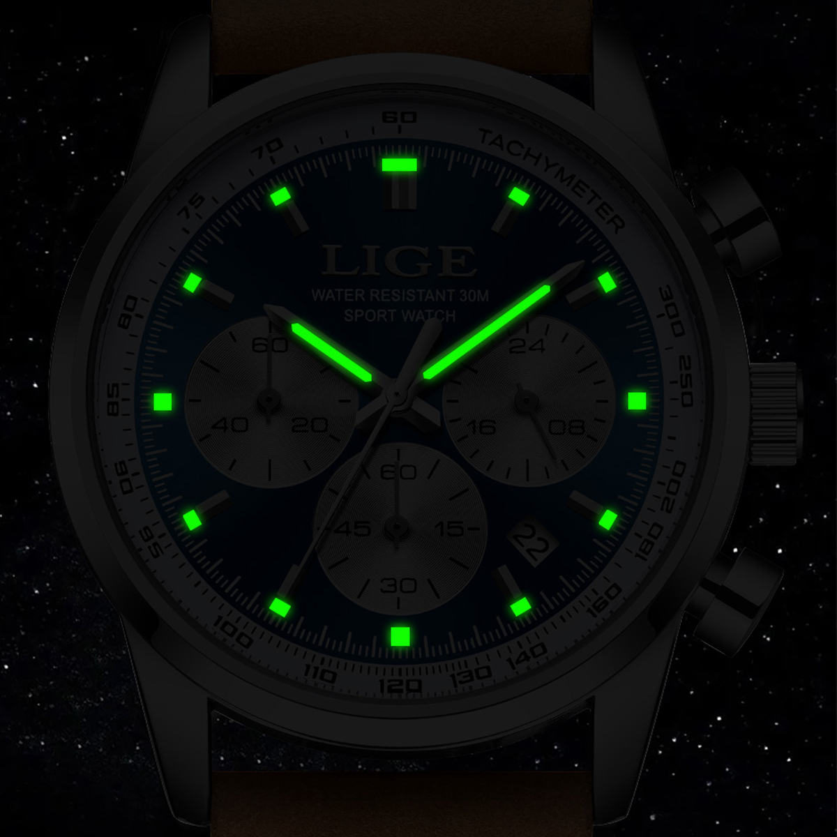 Мужские кварцевые часы LIGE, в – обзор и цена Smartwatch Luxury Watches For Men