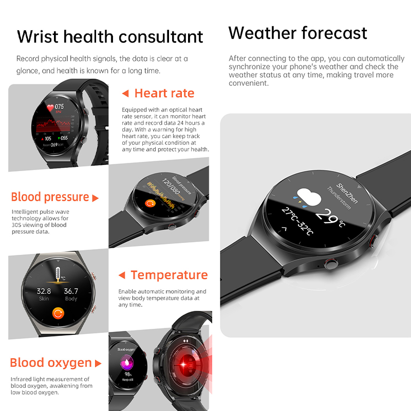 Умные часы GEJIAN с HD-экраном – обзор и цена Smartwatch Health Watches For Women