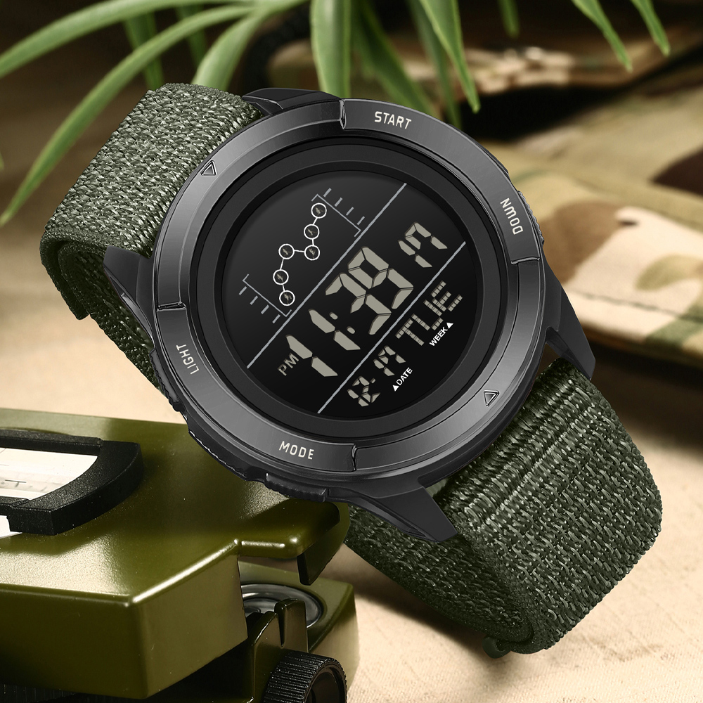 Электронные часы SANDA, нейлон – обзор и цена Tide Watch Surf