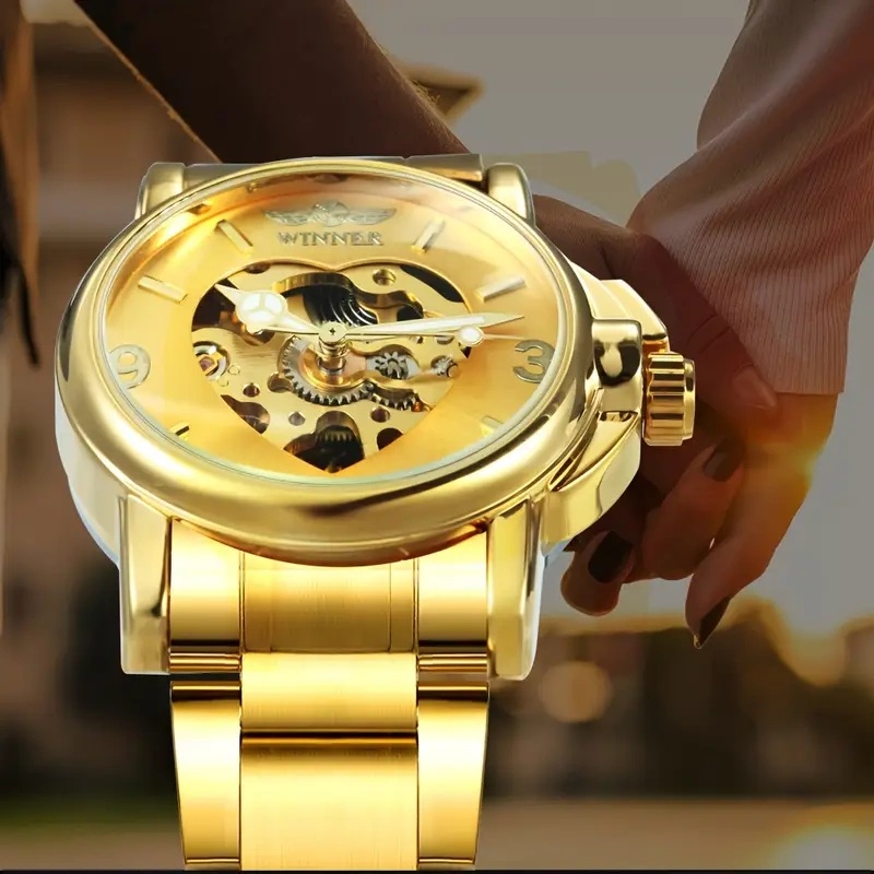 Элегантные женские автоматичес – обзор и цена Skeleton Mechanical Watch