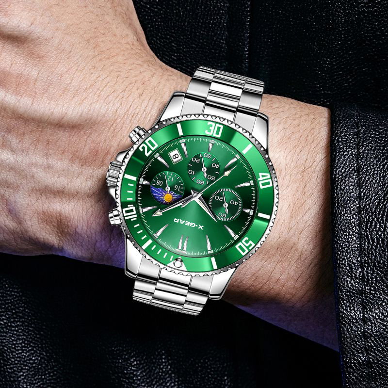 Мужские кварцевые часы X-GEAR  – обзор и цена Smartwatch Luxury Watches For Men