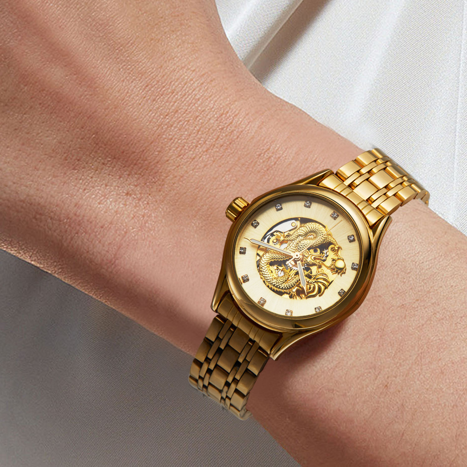 T-WINNER, элитные роскошные же – обзор и цена Skeleton Mechanical Watch