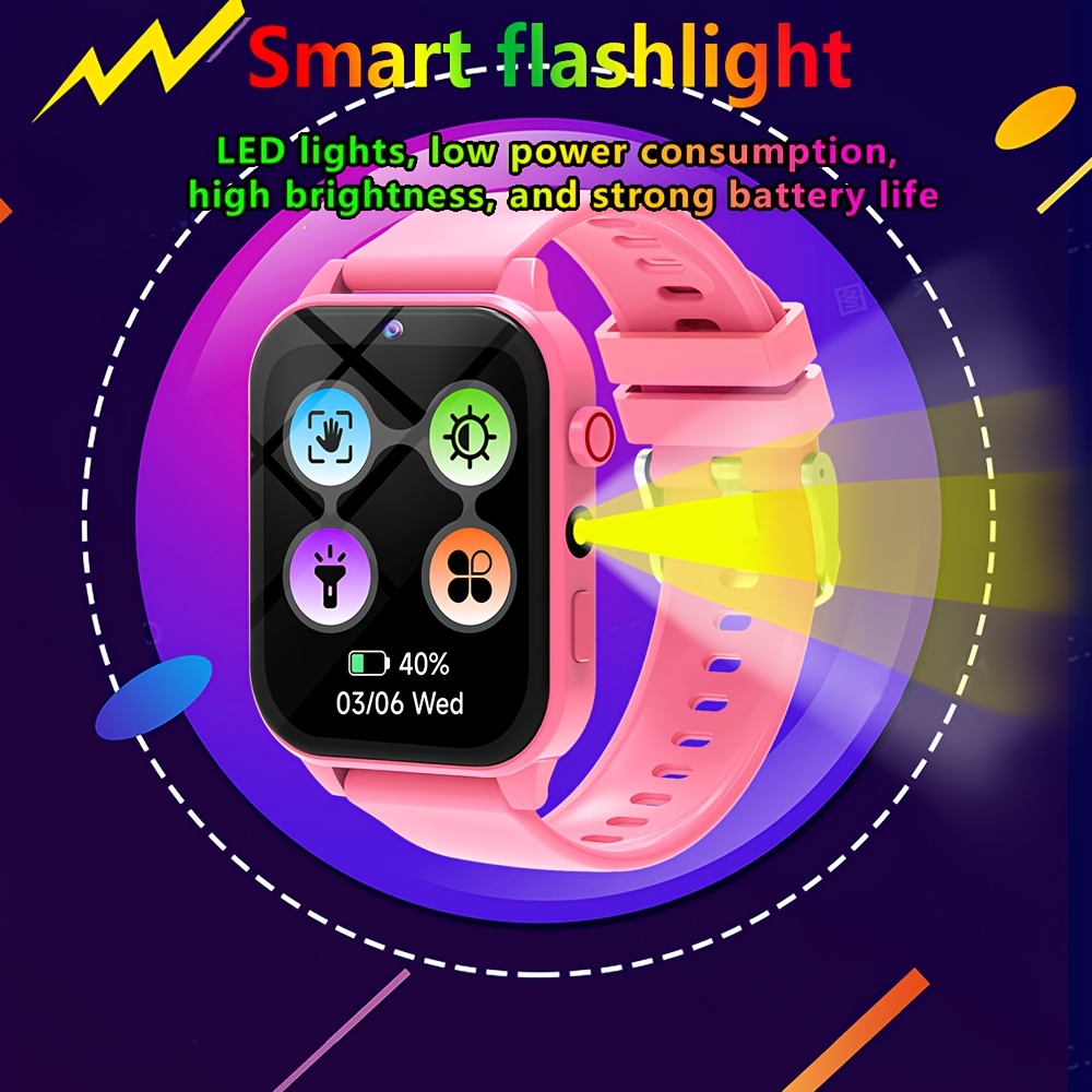 Детские умные часы, множество  – обзор и цена Smartwatch Digital Watches For Kid Boy With Alarm
