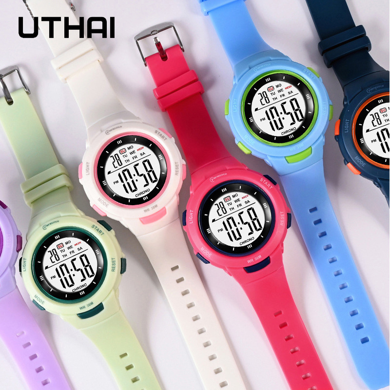 UTHAI CE49 Детские часы, модны – обзор и цена Smartwatch Digital Watches For Kid Boy With Alarm