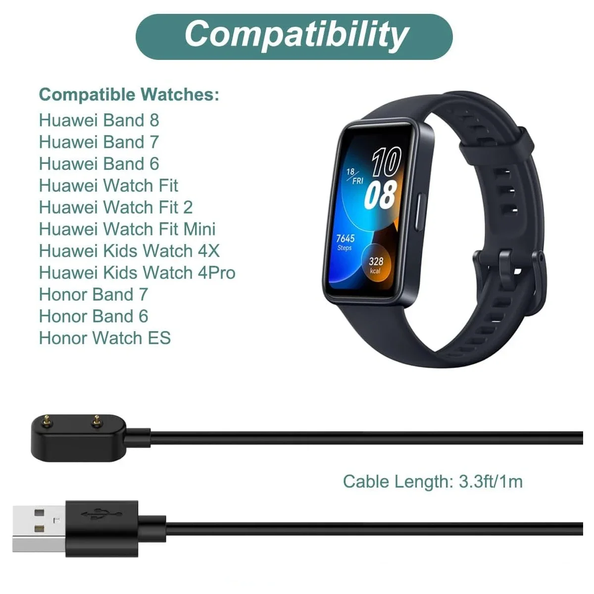 Замена зарядного устройства дл – обзор и цена Huawei Smartwatch Watch Fit