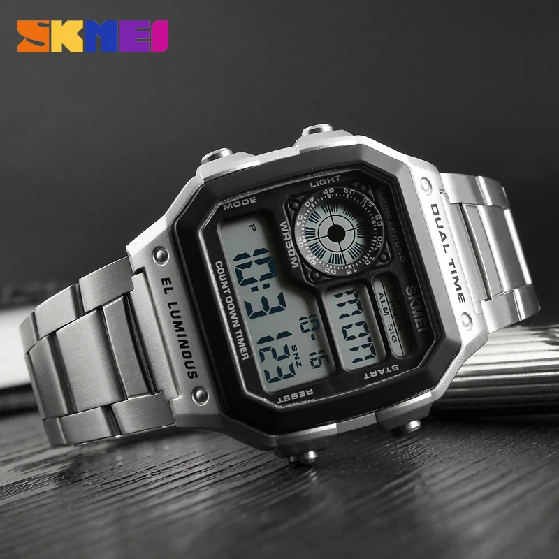 SKMEI 1335, цифровые часы для  – обзор и цена Tide Watch Surf